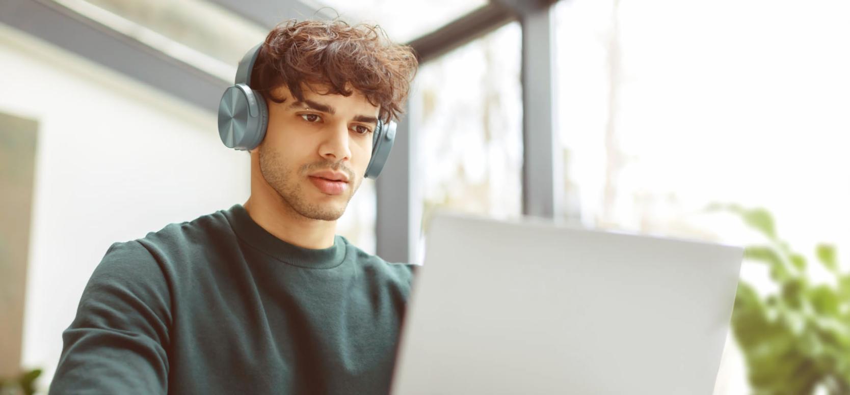 Web design workspace showing modern interface development